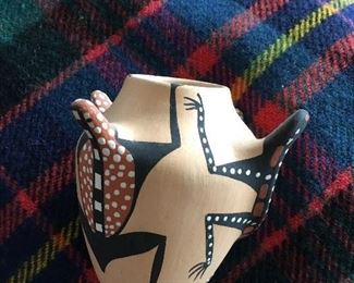 Lizard Pottery Native American