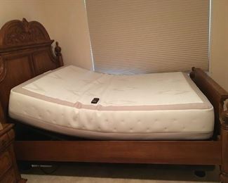 Matching Bassett Queen Bed - 6 mos/ old - Mattress Seperate