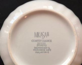Mikasa Country Classics fine china