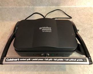 Compact Griddler Grill Panini Press