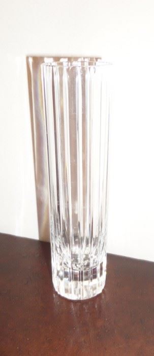 Baccarat crystal vase
