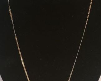 14k white gold diamond necklace