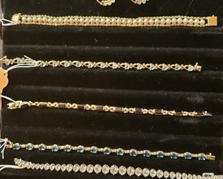 14k gold bracelets
