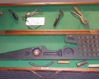 1889 Hawksley Gun Reloading Kit