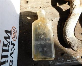 Old City Drug Bottle Burlington, N.C.(Damaged)