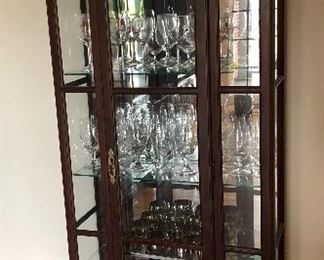 Beautiful glass display cabinet!