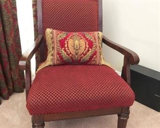 Two large side chairs