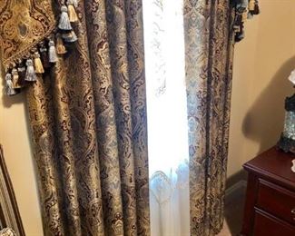 Valance and panels available 