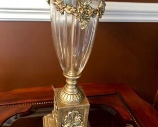 Two ornate lamps, beautiful detail