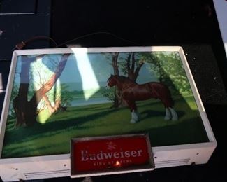 Clydesdale light up sign