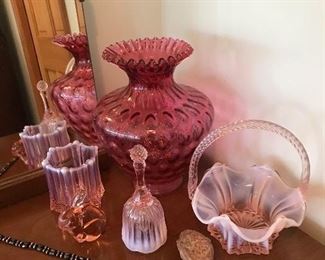 Vintage glassware