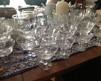 Tiffany and co glass cups