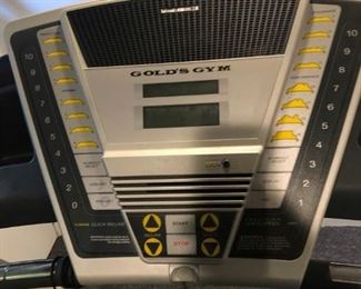 Golds gym treadmill 