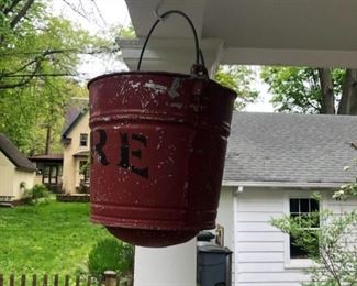 Old fire bucket 