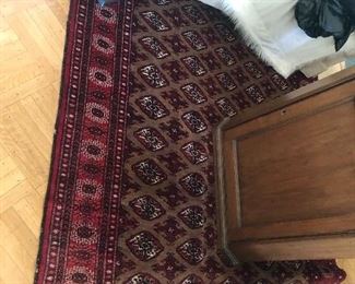 Hand made wool rug 