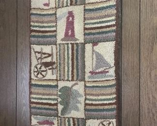 Hooked rug