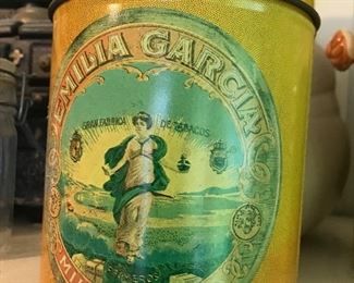 Vintage tobacco tin