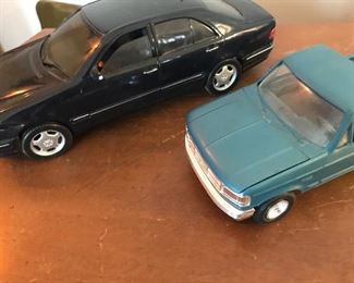 Vintage model cars