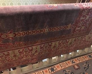 Vintage silk rug
