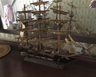 Vintage ship