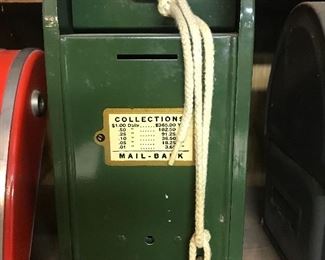 Vintage mailbox bank