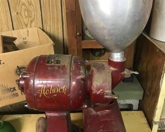Antique Holwick coffee grinder