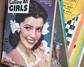 Vintage magazines