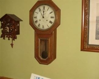 Coco clock, Long drop kitchen clock