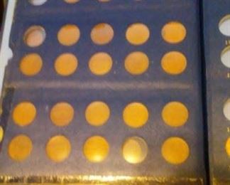 Lincoln Wheat Back Penny Collection - Early Dates in Whitman Folder Books - 3 Books Available - 1909 VDB; 1909 S through 1945