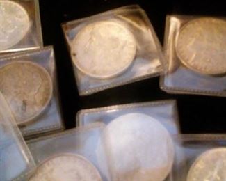 Morgan Silver Dollar Collection and Peace Dollar Collection