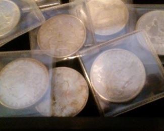 Morgan Silver Dollar Collection and Peace Dollar Collection