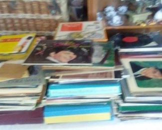 Record Album Collection - Early 78's to MCM Vinyl - Rock n Roll; Mood Music; Jazz; Frank Sinatra; Monkees; Ertha Kit; Sets - over a thousand to choose from.