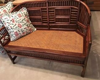 Bamboo Settee