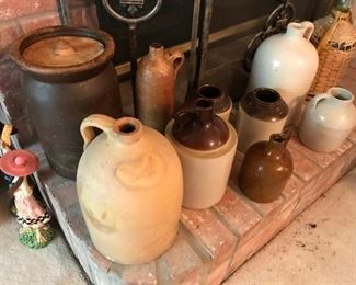 Old crocks and jugs