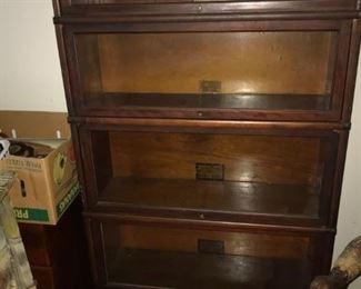 Globe and Wernicke Antique Lawyers chest/bookcase.