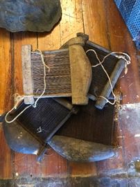 I think these are textile weaving instruments