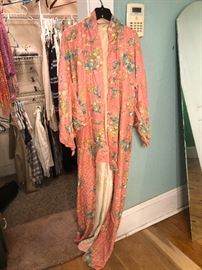 authentic 50's Japanese silk kimono