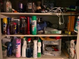 cleaning supplies!