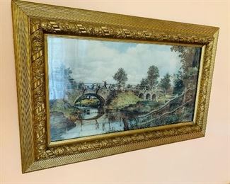 Early Century Painting and Frame, London, England