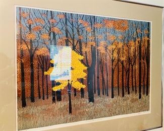 Signed Art by Kirby, The Beauty of Fall