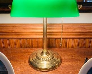 Vintage Banker’s, Desk Lamp