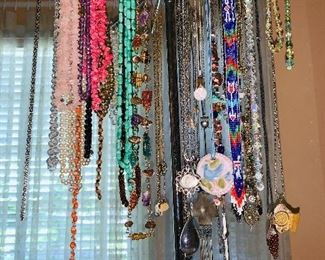 Multiple Beaded Necklaces, Costume Jewelry
