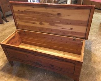 Cedar Chest interior view, very nice!