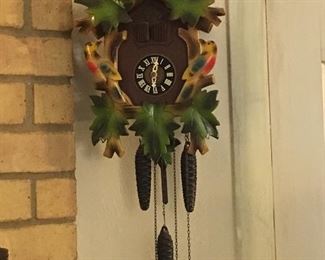 Cuckoo clock , needs work