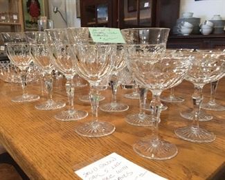 Lovely stem ware/ crystal