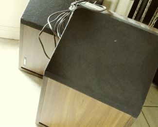 vintage Bose speakers