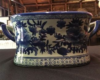 Asian Blue and White porcelain basin/dish