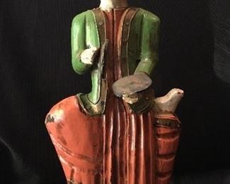 Thai musician figurine