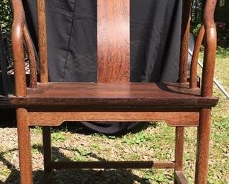 Antique Horseshoe chair from Hong Kong