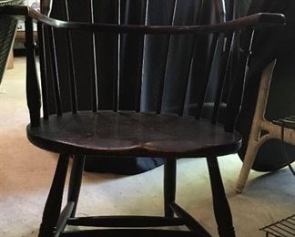 Antique Sack-Back Windsor Chair